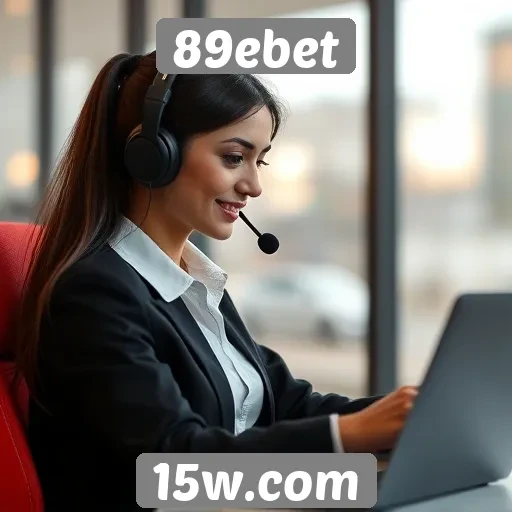 Como funciona o suporte ao cliente da 89ebet